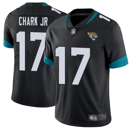 Jacksonville Jaguars #17 DJ Chark Jr Black Team Color Youth Stitched NFL Vapor Untouchable Limited Jersey